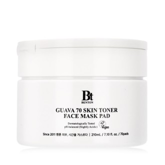 Benton Guava 70 Skin Toner Face Mask Pad 70 Sheets 210 ml 2