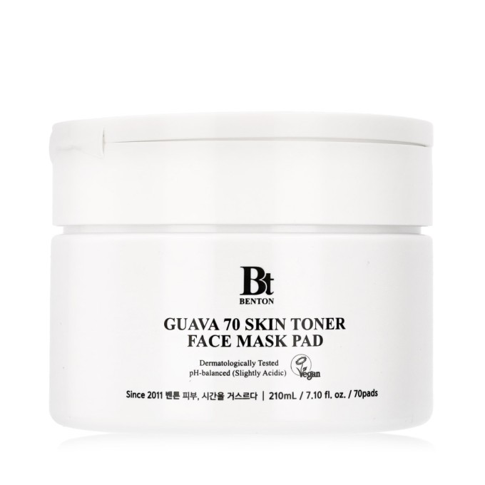 Benton Guava 70 Skin Toner Face Mask Pad 70 Sheets 210 ml