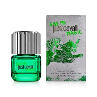 Roberto Cavalli Just Cavalli Give Me Magic for Him Eau De Toilette 30 ml kvepalai vyrams