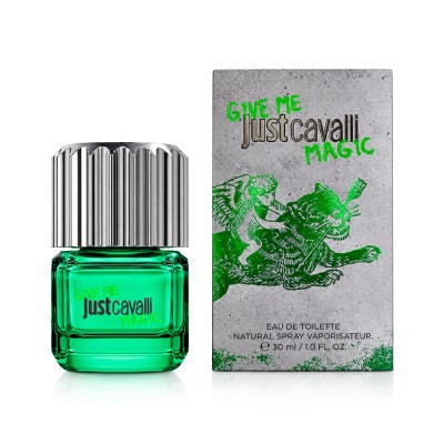Roberto Cavalli Just Cavalli Give Me Magic for Him Eau De Toilette 30 ml kvepalai vyrams