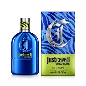 Roberto Cavalli Just Cavalli Wild Blue Eau De Toilette 30 ml kvepalai unisex
