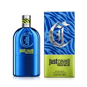 Roberto Cavalli Just Cavalli Wild Blue Eau De Toilette 90 ml kvepalai unisex