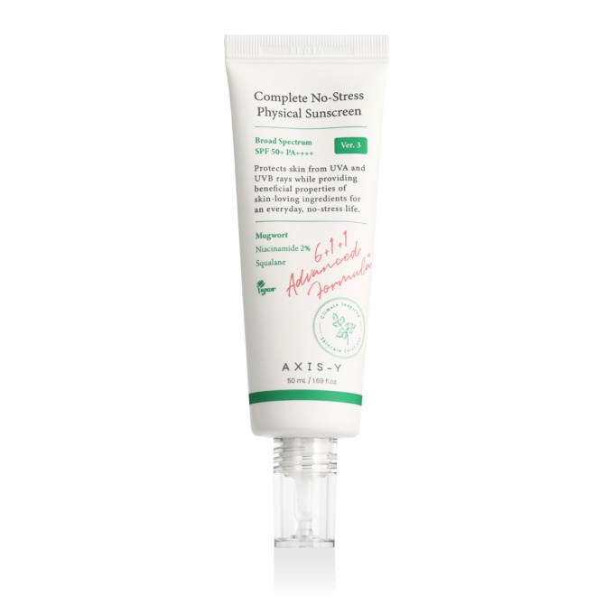 Axis-y Complete No-Stress Physical Sunscreen SPF 50+ PA++++ 50 ml