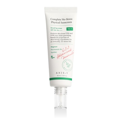 Axis-y Complete No-Stress Physical Sunscreen SPF 50+ PA++++ 50 ml