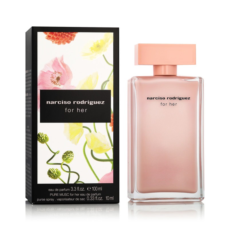 Narciso Rodriguez For Her EDP 100 ml + EDP MINI Pure Musc 10 ml kvepalai moterims