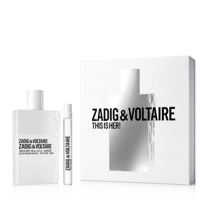 Zadig & Voltaire This is Her EDP 100 ml + EDP MINI 10 ml moterims
