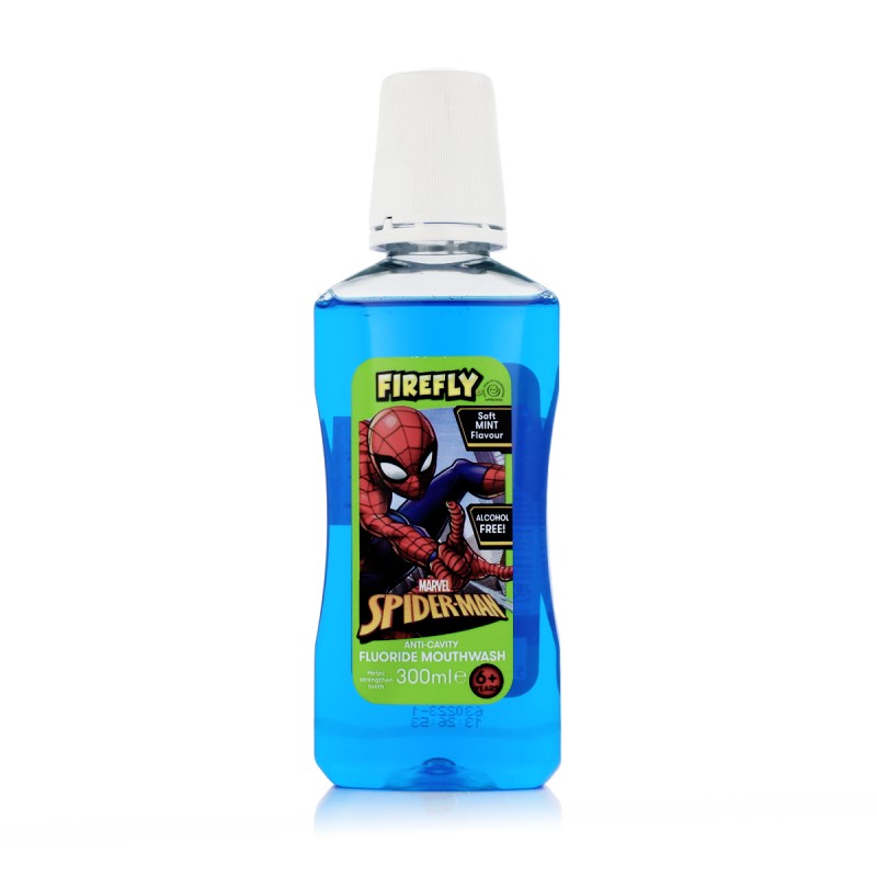 Marvel Firefly Spiderman Anti-Cavity Fluoride Mouthwash 300 ml