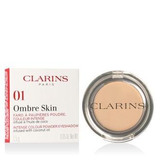 Clarins Ombre Skin Intense Colour Powder Eyeshadow (01 Matte Ivory) 1,5 g