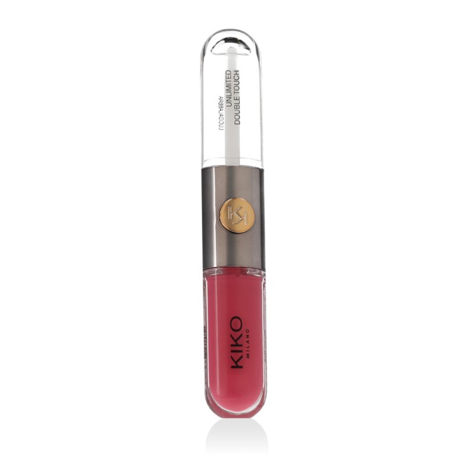 KIKO MILANO Unlimited Double Touch Liquid Lip Colour (111 Satin Pink Camelia) 2 x 3 ml