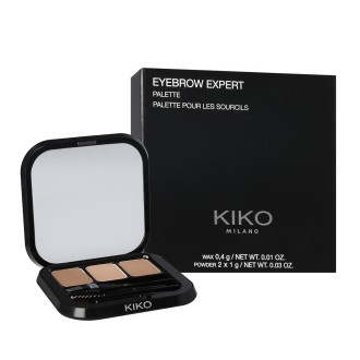 KIKO MILANO Eyebrow Expert Palette (02 Brown) 2