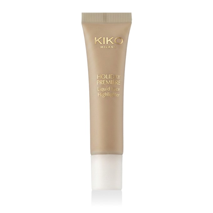 KIKO MILANO Holiday Première Liquid Face Highlighter (01 Charming Gold) 14,5 ml