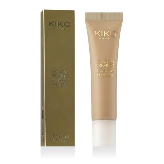 KIKO MILANO Holiday Première Liquid Face Highlighter (01 Charming Gold) 14,5 ml 2