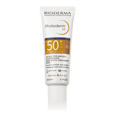 Bioderma Photoderm M Clarifying Gel-Cream SPF 50+ PA++++ (Golden) 40 ml