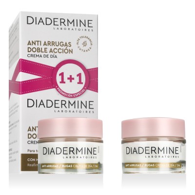 Diadermine Anti-Wrinkle Double Action Day Cream 2 x 50 ml