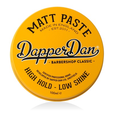 Dapper Dan High Hold Low Shine Matt Paste 100 ml