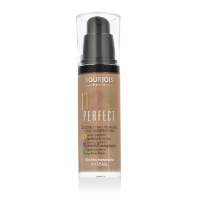 Bourjois Paris 123 Perfect Foundation 16 Hour SPF 10 (54 Beige) 30 ml