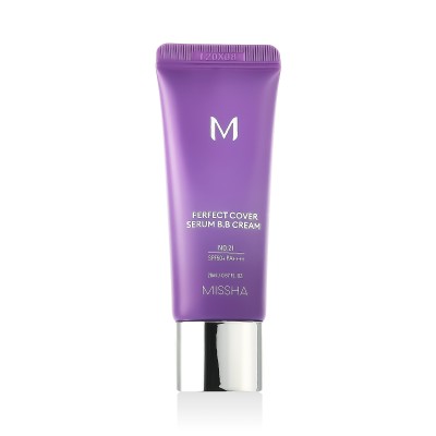 MISSHA M Perfect Cover Serum B.B. Cream SPF 50+ PA++++ (No.21 Light Beige) 20 ml