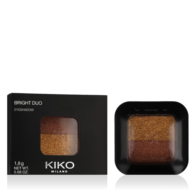 KIKO MILANO Bright Duo Eyeshadow (14 Orange Gold/Copper) 1,8 g