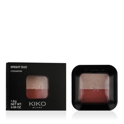 KIKO MILANO Bright Duo Eyeshadow (07 Light Rose/Rosy Peach) 1,8 g