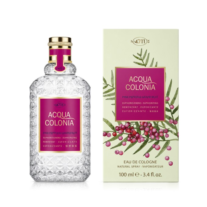 4711 Acqua Colonia Pink Pepper & Grapefruit Eau de Cologne 100 ml kvepalai unisex