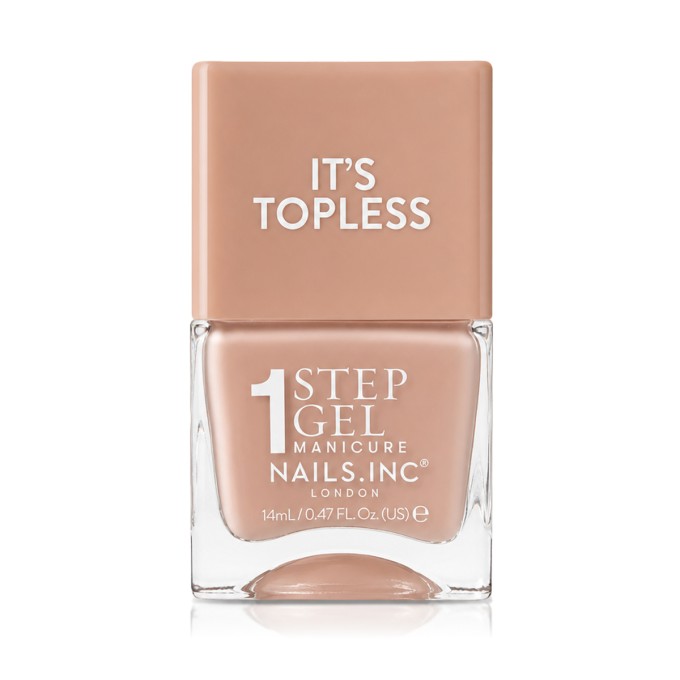 Nails Inc. It s Topless 1 Step Gel Nail Polish (Renee) 14 ml