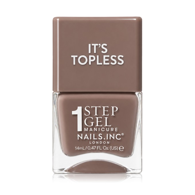 Nails Inc. It s Topless 1 Step Gel Nail Polish (Megan) 14 ml
