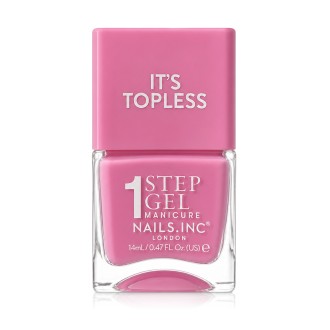 Nails Inc. It s Topless 1 Step Gel Nail Polish (Miley) 14 ml