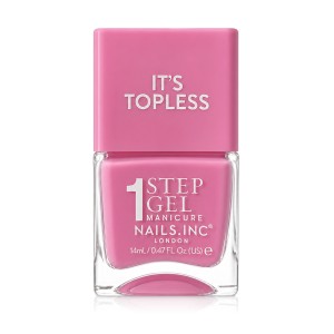Nails Inc. It s Topless 1 Step Gel Nail Polish (Miley) 14 ml
