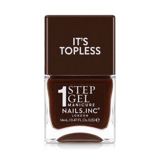 Nails Inc. It s Topless 1 Step Gel Nail Polish (Billie) 14 ml