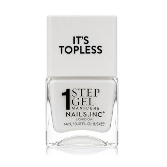 Nails Inc. It s Topless 1 Step Gel Nail Polish (Emma) 14 ml