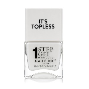 Nails Inc. It s Topless 1 Step Gel Nail Polish (Emma) 14 ml