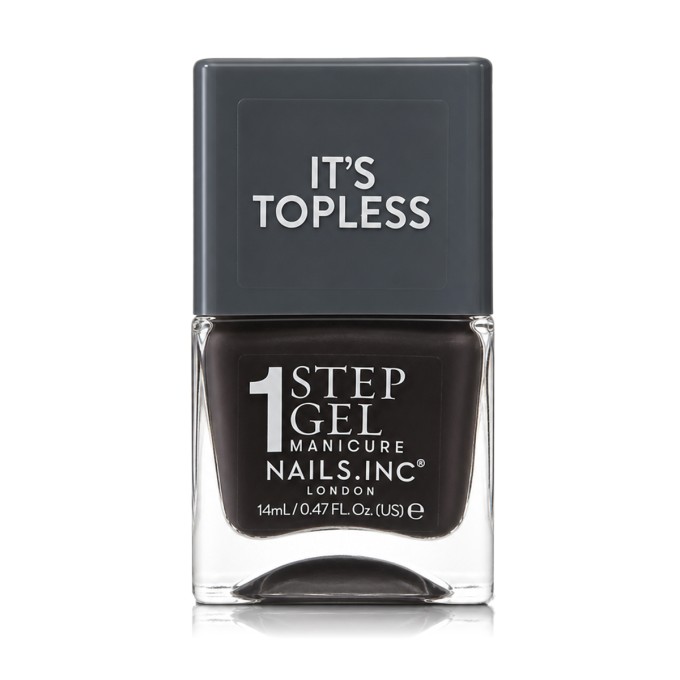 Nails Inc. It s Topless 1 Step Gel Nail Polish (Emily) 14 ml