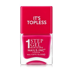 Nails Inc. It s Topless 1 Step Gel Nail Polish (Olivia) 14 ml