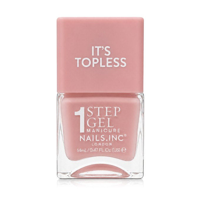 Nails Inc. It s Topless 1 Step Gel Nail Polish (Sabrina) 14 ml