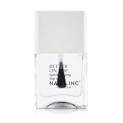 Nails.Inc Better On Top Quick-Drying Top Coat (Transparent) 14 ml