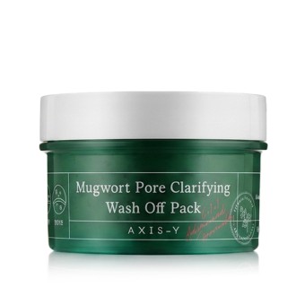 Axis-y Mugwort Pore Clarifying Wash Off Pack 100 ml 2