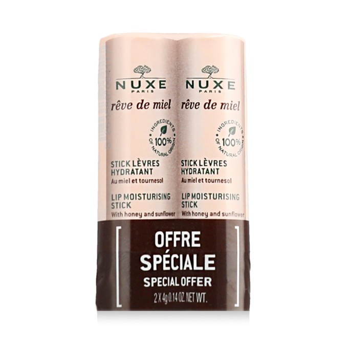 Nuxe Rêve de Miel Lip Moisturizing Stick 2 x 4 g
