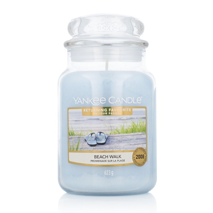 Yankee Candle Classic Large Jar Candles Scented Candle Beach Walk 623 g