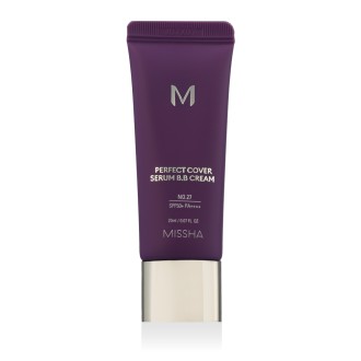 MISSHA M Perfect Cover Serum B.B. Cream SPF 50+ PA++++ (No.27 Honey Beige) 20 ml 2