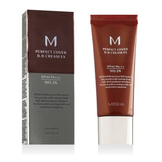 MISSHA M Perfect Cover BB Cream EX SPF 42 PA+++ (No.26 Natural Caramel) 20 ml