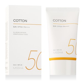 MISSHA All Around Safe Block Cotton Sun SPF 50+ PA++++ 50 ml