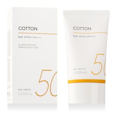 MISSHA All Around Safe Block Cotton Sun SPF 50+ PA++++ 50 ml