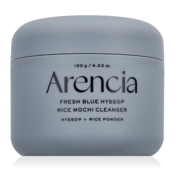 Arencia Fresh Blue Hyssop Rice Mochi Cleanser 120 g