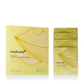 Medicube Kojic Acid Turmeric Brightening Gel Mask 4 x 28 g