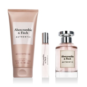 Abercrombie & Fitch Authentic Woman EDP 100 ml + EDP 15 ml + BL 200 ml (woman)