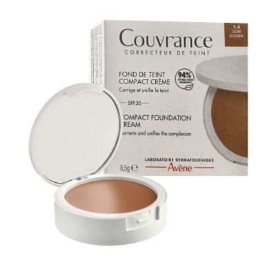 Avène Couvrance Compact Foundation Cream SPF 30 (1.4 Golden) 8.5 g