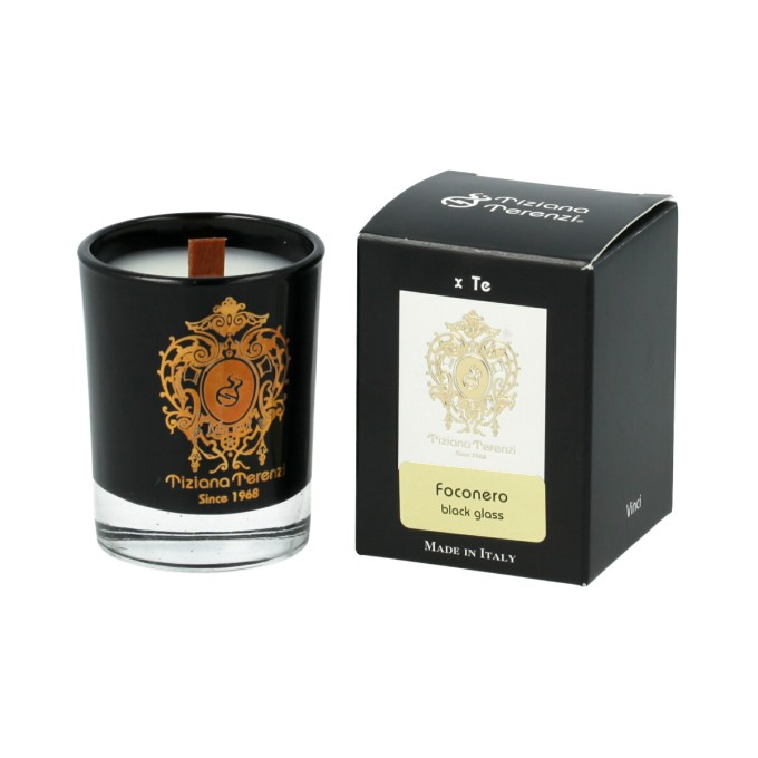 Tiziana Terenzi Foconero Scented Candle in Black Glass 40 g (unisex)