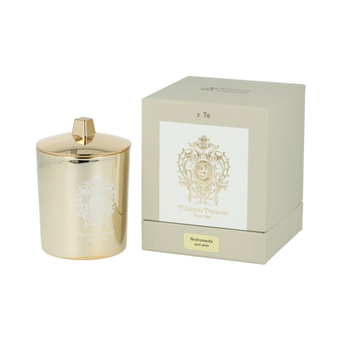 Tiziana Terenzi Andromeda Scented Candle in Gold Glass 170 g + Lid (unisex)