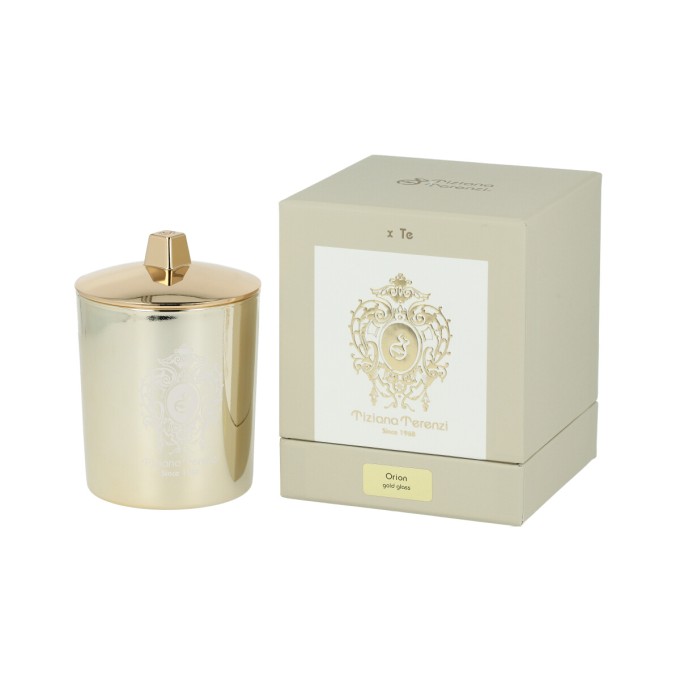 Tiziana Terenzi Orion Scented Candle in Gold Glass 170 g + Lid (unisex)
