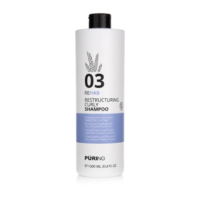 PÜRING 03 REHAB Restructuring Curly Shampoo 1000 ml